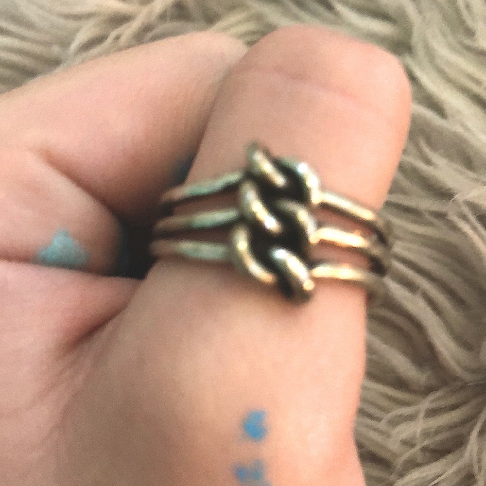 Rustic Chain Ring - Picture 3 of 3